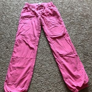 Girls Pink casual pants